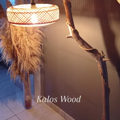 Lampe sur pied Miss Rotin
